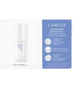 Cream Skin Toner & Moisturizer Cerapeptide (2mL)
