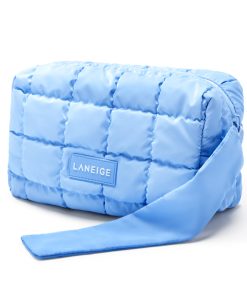 Laneige Blue Quilted Pouch